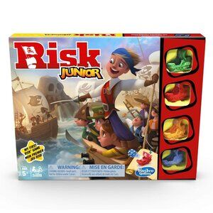 3/$77❤️Risk Junior by Hasbro – Tactical Board Game for Kids 5+ ~ Made in the USA